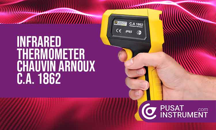 infrared thermometer chauvin arnoux c.a. 1862