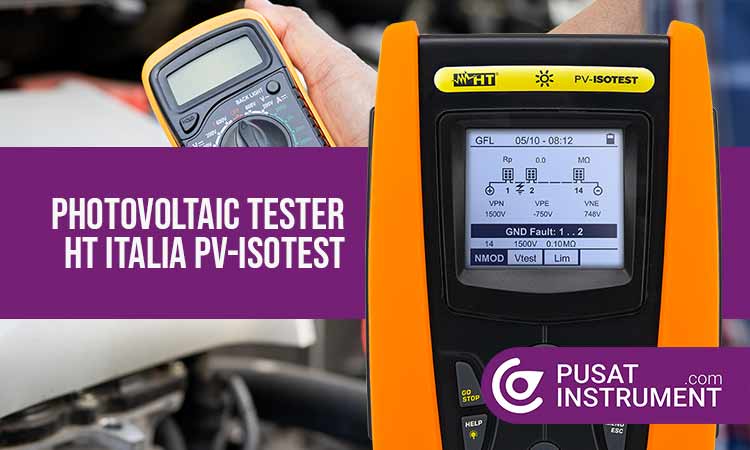 photovoltaic tester ht italia pv-isotest