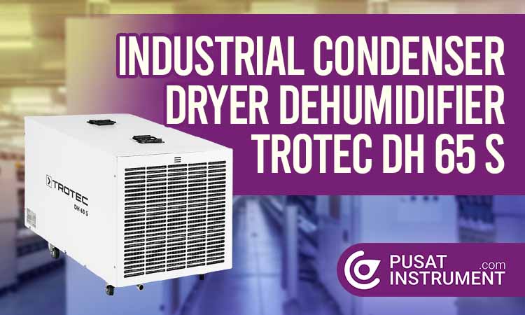 industrial condenser dryer dehumidifier trotec dh 65 s